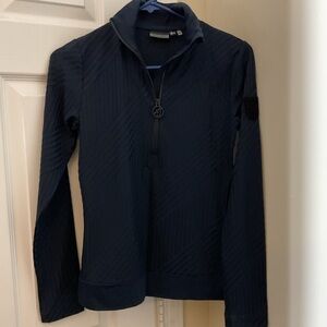 Toni Sailer Navy Zip-Up Jacket
